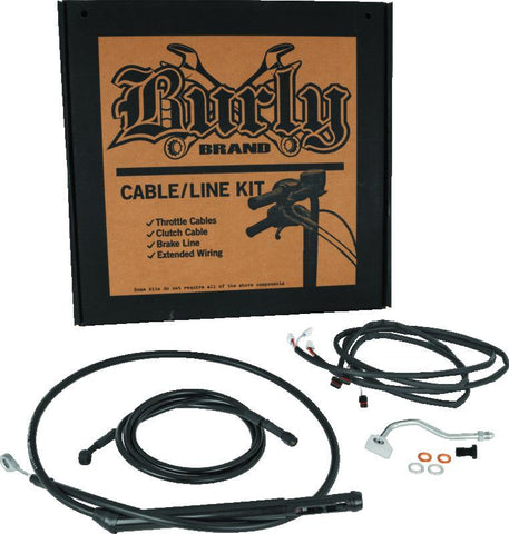 Burly Brand Control Kit 15in Bagger - Black - B30-1315