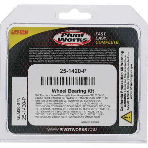 Pivot Works Premium Wheel Bearing - 25-1420-P
