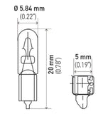 Hella Bulb 2723 12V 23W W2X46D T15 - 2723