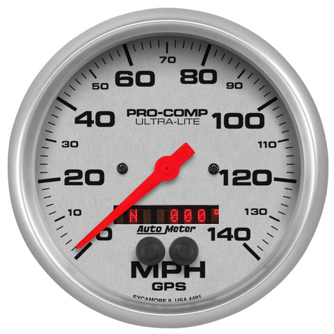 Autometer Ultra-Lite 5in 140MPH GPS Speedometer - 4481