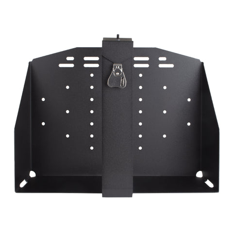 Go Rhino XVenture Gear Hard Case Mount Medium 18in. (Mount ONLY for XRS/SRM Racks) - Tex. Blk - XG181407M