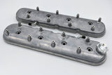 Granatelli 96-22 GM LS Standard Valve Cover w/Angled Coil Mount - Cast Finish (Pair) - 640365