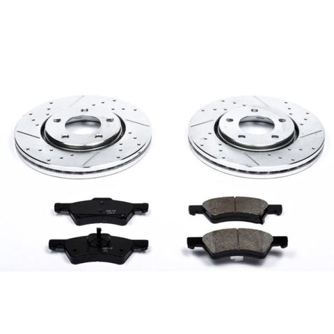 Power Stop 03-04 Dodge Caravan Front Z23 Evolution Sport Brake Kit - K5246