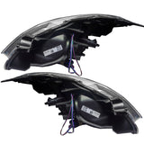 Oracle 07-09 Nissan Altima Sedan SMD HL - Black - ColorSHIFT w/ Simple Controller - 7170-504