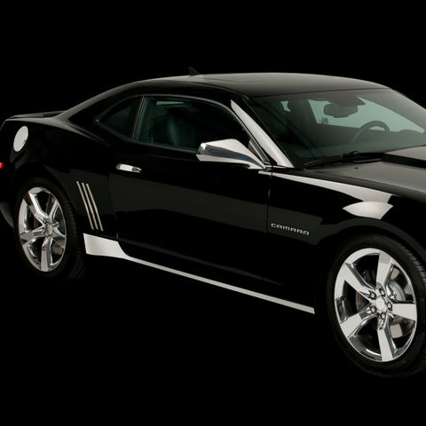 Putco 10-13 Chevrolet Camaro - 2pcs Stainless Steel Rocker Panels - 9751501