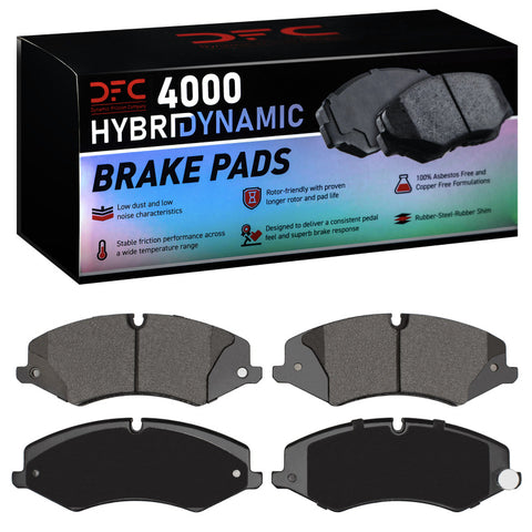 DFC 10-17 Land Rover Range Rover Sport Front 4000 Hybridynamic Brake Pads - 4000-1479-00