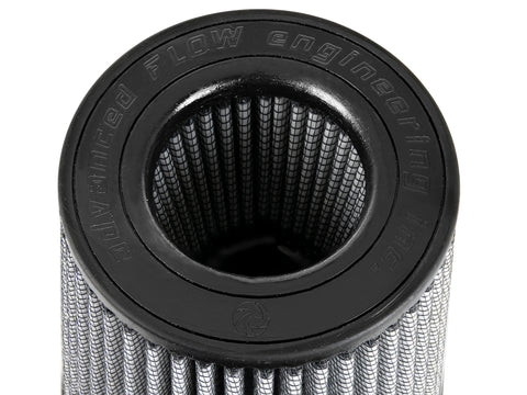 aFe MagnumFLOW Pro DRY S Universal Air Filter 3in F / 6in B / 4.5in T (Inv) / 7in H - 21-91004