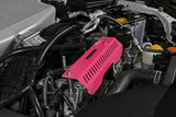 PERRIN 22-23 Subaru WRX Pulley Cover (Short Version - Works w/AOS System) - Hyper Pink - PSP-ENG-154HP