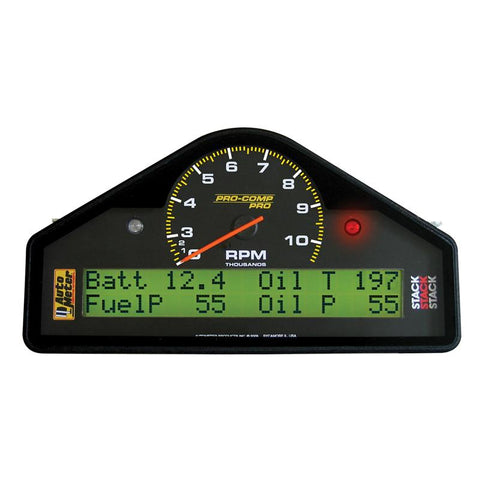 AutoMeter Street Dash Display 8K RPM/MPH/Oilp/Oilt/Wtmp/Volt Pro-Comp - 6002