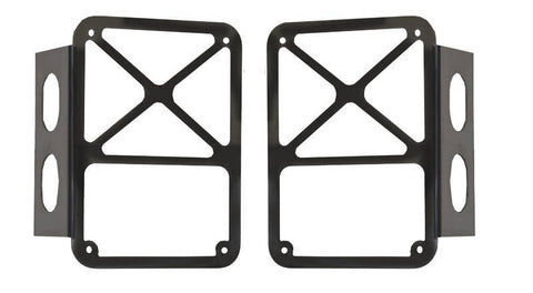 DV8 Offroad 2007-2018 Jeep JK Tail Lamp Guards Black - D-JP-190007-BK