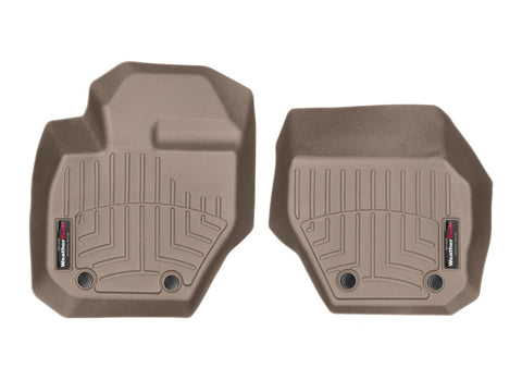 WeatherTech 10+ Volvo XC60 Front FloorLiner - Tan - 452341