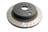 DBA 04-17 Subaru WRX STi Rear Cross Drilled/Dimpled 4000 XD Series Rotor - DBA43051XD-10