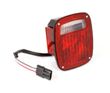 Omix Tail Light Black Housing LH 87-90 Jeep Wrangler - 12403.11