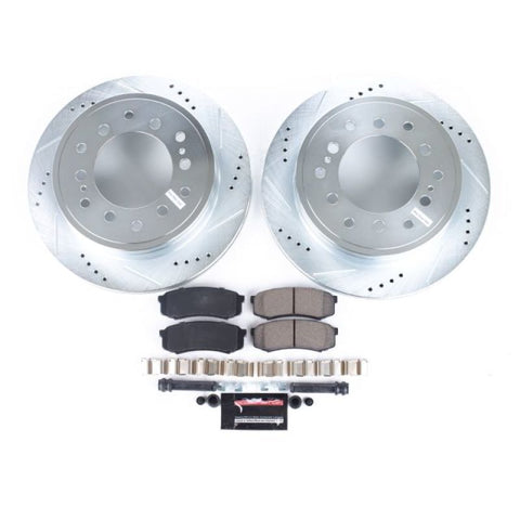 Power Stop 03-09 Lexus GX470 Rear Z23 Evolution Sport Brake Kit - K2405
