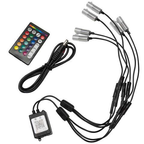 Oracle Fiber Optic LED Light Head - ColorSHIFT (6PCS) - ColorSHIFT - 4231-333-6