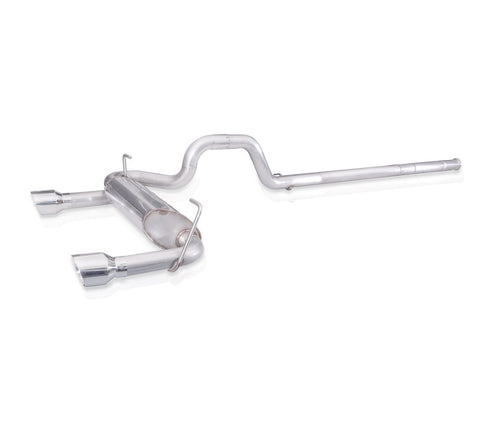 Stainless Works 2018+ Jeep Wrangler JL 304SS Factory Connect 2.5in Cat Back Exhaust System - JPJLUCB