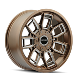 Mayhem 8118 Ordinance 20x9 / 5x127/139.7 BP / 87.1mm Hub Matte Bronze Wheel w/ Milled Spokes - 8118-2952MZ
