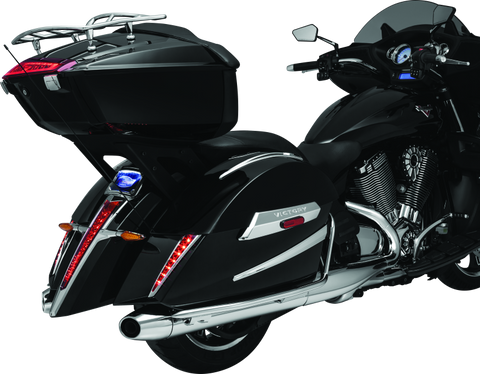 Kuryakyn Multi-Rack Adjustable Trunk Luggage Rack Chrome - 7159