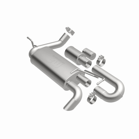 MagnaFlow 07-18 Jeep Wrangler JK Overland Series Axle-Back Exhaust System - 19668