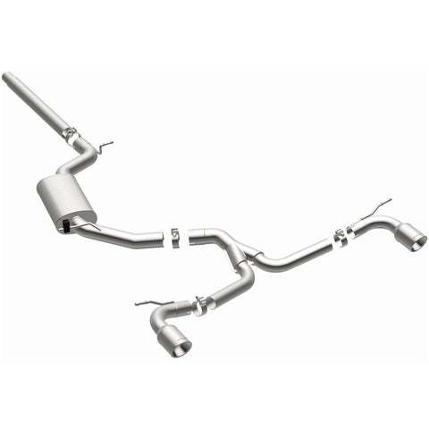 MagnaFlow SYS C/B Dual Split Rear Exit 4in Polished Tips 2015 VW GTI 2.0L Turbo - 15357