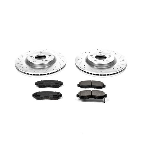 Power Stop 11-14 Honda Odyssey Front Z23 Evolution Sport Brake Kit - K5857