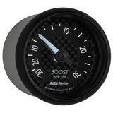 Autometer GT Series 52mm Mechanical 30 In Hg/30 psi Vacuum/Boost Gauge - 8003