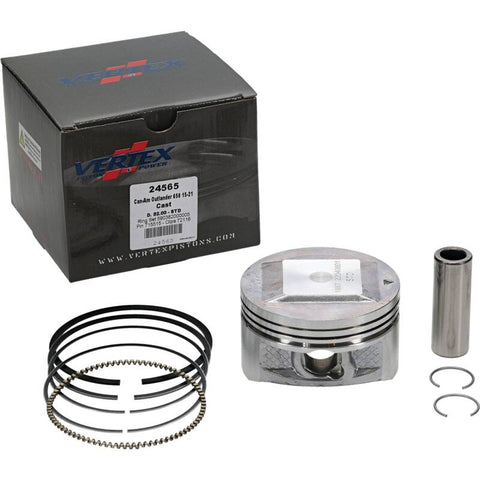 Vertex Piston 04-05 Can-Am Outlander 330 2x4 330cc Cast Replica Piston Kit - 24565