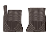 WeatherTech 14-15 Mercedes-Benz CLA/GLA-Class Front Rubber Mats - Cocoa - W402CO