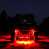 KC HiLiTES Cyclone V2 LED - Replacement Lens - Red - Single - 4403