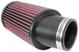 K&N 3.75 Inch OD 2.438 Inch ID 2 Inch Angled Flange 5 Inch H 3 Inch Top OD Round Tapered Univ - SN-2520