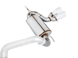 AWE Tuning Ford Focus ST Touring Edition Cat-Back Exhaust - Non-Resonated - Chrome Silver Tips - 3015-32092