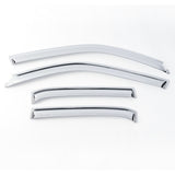Putco 14-17 Kia Forte Sedan - Tape on Application Element Chrome Window Visors - 480014
