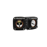 Rigid Industries Revolve Pod w/White Trim Ring - Pair - 490613