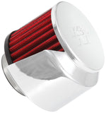 K&N 1.5in Flange ID x 3in OD x 2.5in Height Clamp On Crankcase Vent Filter - 62-1514