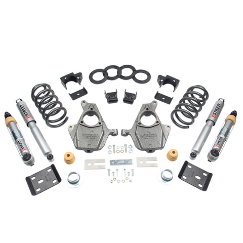 Belltech LOWERING KIT 16.5-17 Chevy Silverado All Cab 2W 3-4F/ 7R - 1015SP