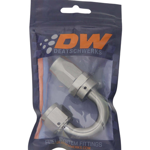 DeatschWerks 8AN Female Swivel 180-Degree Hose End CPE - 6-02-0808