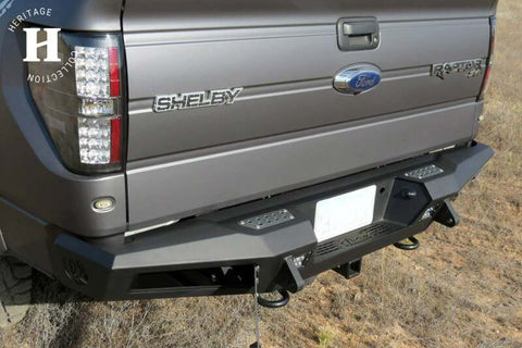 Addictive Desert Designs 10-14 Ford F-150 Raptor HoneyBadger Rear Bumper w/ Tow Hooks - R017301280103