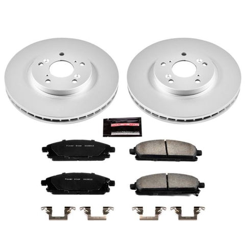 Power Stop 03-06 Acura MDX Front Z17 Evolution Geomet Coated Brake Kit - CRK2290