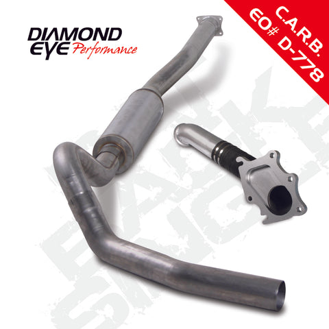 Diamond Eye KIT 4in CB SGL SS CHEVY/GMC 6.6L 2500/3500 01-05 - K4110S
