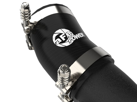 aFe Kia Stinger 18-22 V6-3.3L (tt) BladeRunner Cold Charge Pipe- Black - 46-20509-B