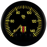 Autometer Stack 52mm 40-140 Deg C 1/8in NPTF Male Pro-Control Oil Temp Gauge - Black - ST3509
