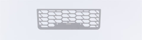 Putco 17-19 Ford SuperDuty - Hex Shield - Polished SS Bumper Grille Inserts - 82166