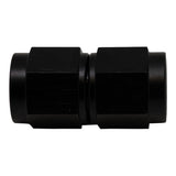 DeatschWerks 6AN Flare Female Swivel to 6AN Flare Female Swivel - Anodized Matte Black - 6-02-0209-B