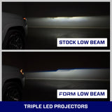 Form Lighting 2014-2024 Toyota 4Runner Sequential LED Projector Headlights (Pair) - FL0017