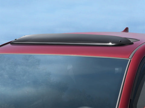 WeatherTech 98-11 Volkswagen Beetle Sunroof Wind Deflectors - Dark Smoke - 89018