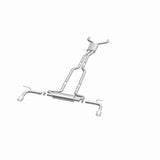MagnaFlow 07 Audi Q7 V8 4.2L Dual Split Rear Exit Stainless Cat-Back Perf Exhaust - 15085
