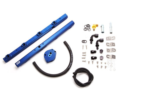 BBK 96-98 Mustang 4.6 GT High Flow Billet Aluminum Fuel Rail Kit - 5015