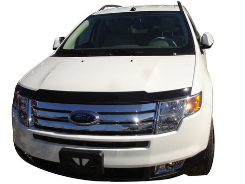 AVS 08-11 Ford Focus Aeroskin Low Profile Acrylic Hood Shield - Smoke - 320009