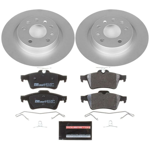 Power Stop 03-11 Saab 9-3 Rear Euro-Stop Brake Kit - ESK981