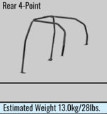 Cusco Roll Cage 4pt Safety21 Steel Non Sunroof 4 passenger Toyota SXE10 IS300 (S/O / No Cancel) - 195 270 A20
